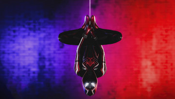 обоя видео игры, marvel`s spider-man, marvel's, spider-man, miles, morales