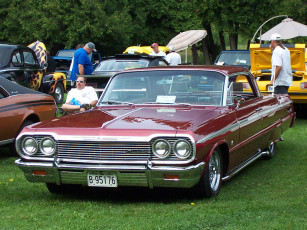 Картинка chevrolet impala автомобили выставки уличные фото