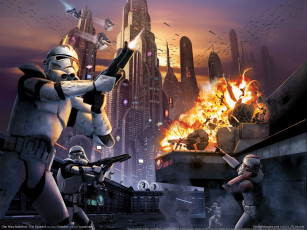 Картинка видео игры star wars battlefront elite squadron
