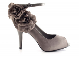 Картинка разное одежда обувь текстиль экипировка туфля каблук замша цветок