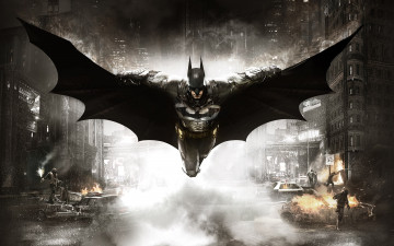 Картинка batman +arkham+knight видео+игры -+batman бэтмен