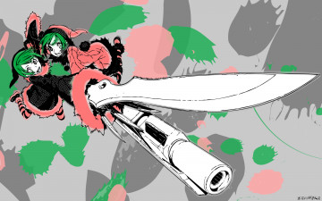 Картинка аниме dogs +bullets+&+carnage девочки