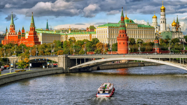 Обои картинки фото города, москва , россия, москва, moscow, kremlin, russia