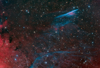 Картинка космос галактики туманности в созвездии эмиссионная туманность pencil nebula паруса