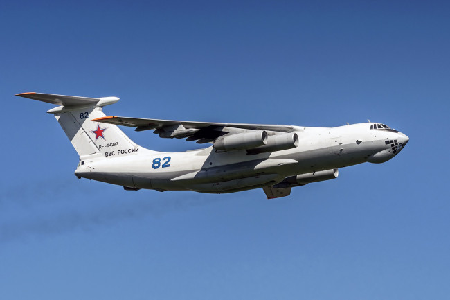 Обои картинки фото il-78m, авиация, военно-транспортные самолёты, войсковой, транспорт