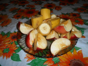 обоя еда, бананы, яблоки