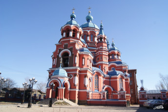 обоя казанская церковь иркутск, города, - православные церкви,  монастыри, казанская, церковь, иркутск, россия, храм, собор, православие
