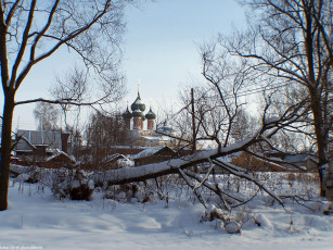 Картинка нерехта зима городские улицы города православные церкви монастыри