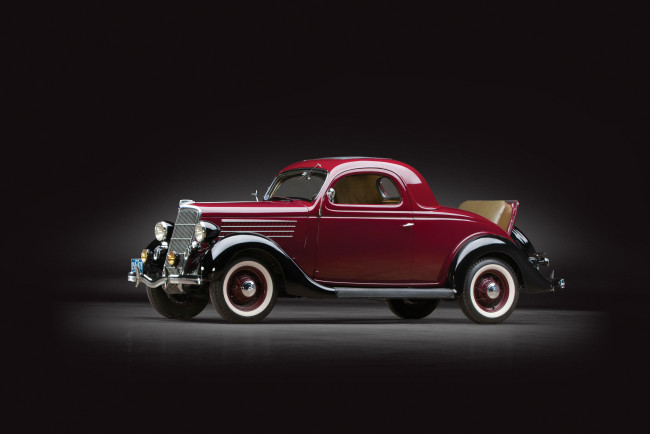 Обои картинки фото ford v8 deluxe 3-window coupe, автомобили, классика, ford