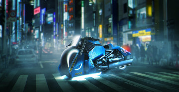 Картинка фэнтези транспортные+средства harley davidson v rod muscle film cinema movie blade runner 2049 motorbike bike