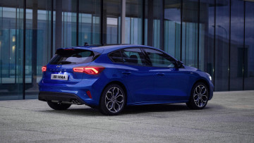 Картинка ford+focus+hatchback+st-line+2019 автомобили ford st-line hatchback blue 2019 focus