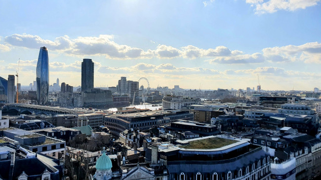 Обои картинки фото города, лондон , великобритания, панорама