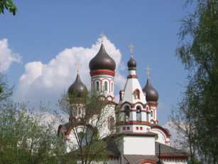 Картинка москва храм Черемушках города россия