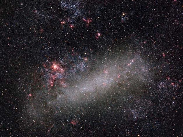Обои картинки фото большое, магелланово, облако, космос, галактики, туманности