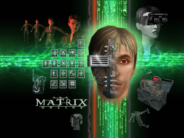 Обои картинки фото видео, игры, the, matrix, online