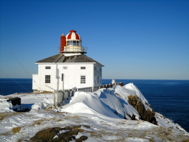 Обои картинки фото природа, маяки, canada, north, atlantic