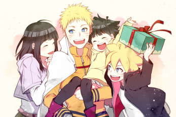 Картинка аниме naruto семья