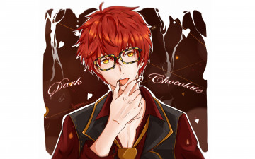 обоя аниме, mystic messenger, парень