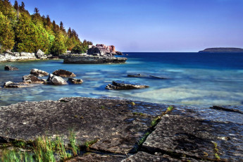 Картинка природа побережье камни скалы