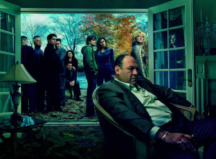 Картинка the sopranos кино фильмы мафия клан