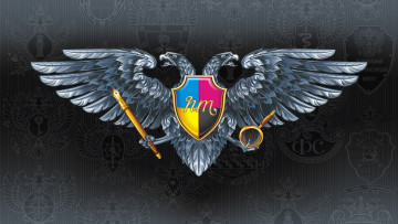 Картинка разное символы ссср россии герб орел геральдика двухглавый