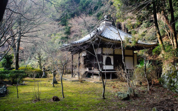 обоя разное, сооружения, постройки, Япония