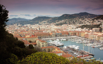 обоя остров, port, cros, france, города, панорамы, панорама, дома