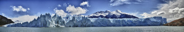 Картинка природа айсберги ледники аргентина панорама