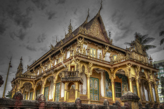 Обои картинки фото phnom penh,  cambodia, города, - столицы государств, храм, религия
