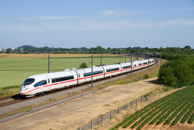 Обои картинки фото техника, поезда, поезд, скоростной