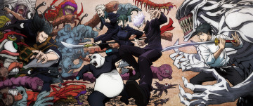 Картинка аниме jujutsu+kaisen монстры