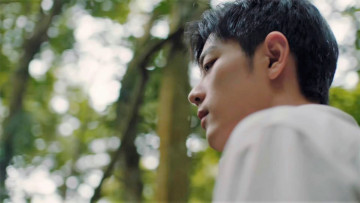 Картинка мужчины xiao+zhan актер лицо лес