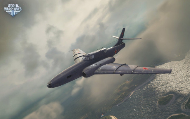 Обои картинки фото видео игры, world of warplanes, полет, самолет