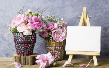 Картинка цветы гвоздики розовые romantic flowers vintage лепестки pink beautiful