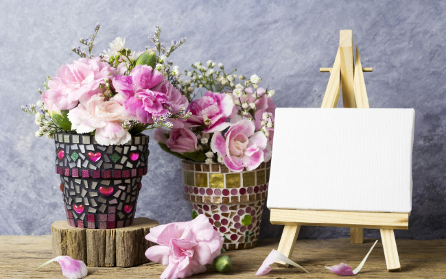 Обои картинки фото цветы, гвоздики, розовые, romantic, flowers, vintage, лепестки, pink, beautiful