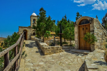 обоя cyprus, города, - православные церкви,  монастыри