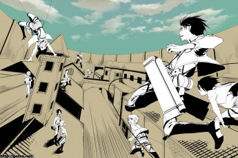 Картинка shingeki no kyojin аниме