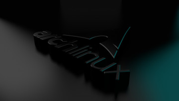Картинка компьютеры linux темный фон логотип