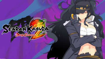 обоя аниме, senran kagura, девушка