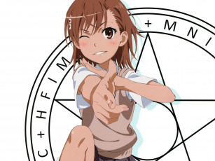 Картинка аниме toaru majutsu no index девушка