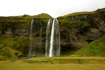 Картинка исландия seljalandsfoss waterfall природа водопады водопад