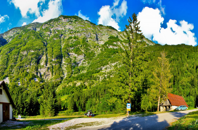 Обои картинки фото словения, bovec, природа, горы