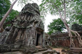 обоя города, - исторические,  архитектурные памятники, пейзаж, камбоджа, храм, табу