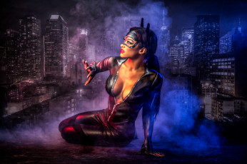 Картинка разное cosplay+ косплей catwoman