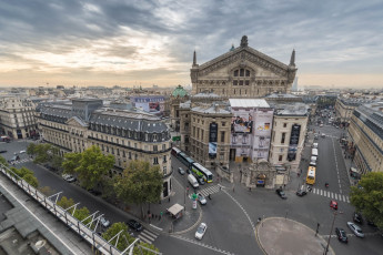 Картинка op& 233 ra+garnier города париж+ франция опера площадь
