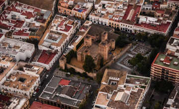 Картинка испания +андалусия города -+панорамы здания дома панорама замок крепость кварталы город