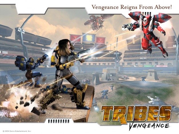Обои картинки фото tribes, vengeance, видео, игры
