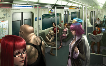 Картинка subway рисованные