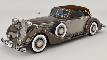 обоя автомобили, 3д, 1937, horch, 853a, sport