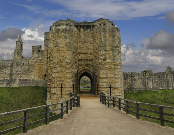 Обои картинки фото northumberland, города, замки англии, цитадель